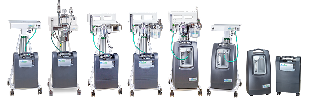 Supera Pureline veterinary anesthesia machines