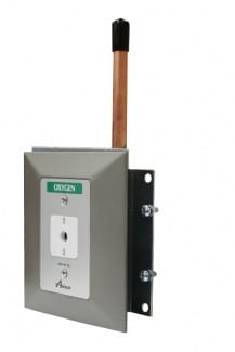 Amico Satin Finish Ohmeda Wall Outlet