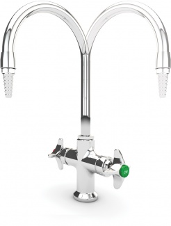 Single Mixing Faucet with Swing Gooseneck
