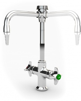 Single Mixing Faucet with Swing and Vacuum Breaker