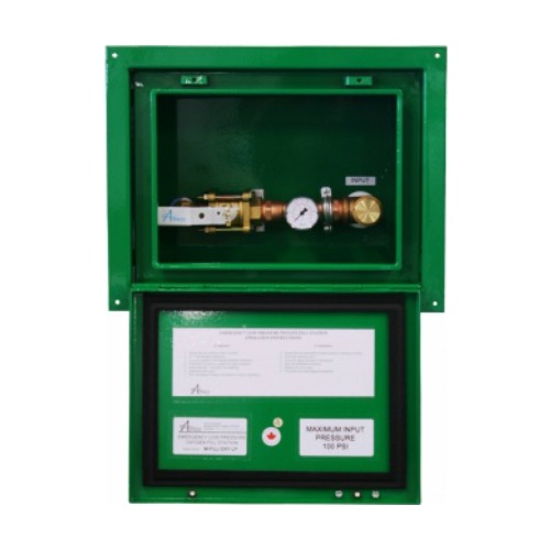 Emergency Oxygen Inlet Station 2″ (Surface Mount Low Pressure)