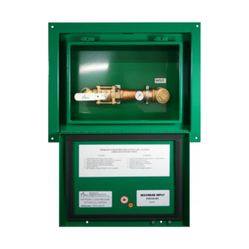 Emergency Oxygen Inlet Station 2″ (Recessed Low Pressure)
