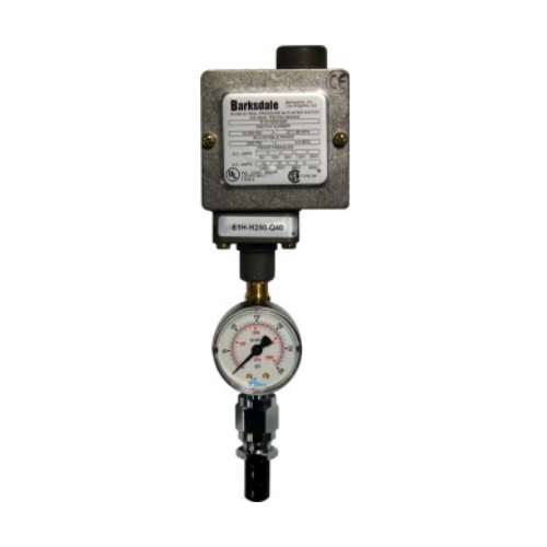 Pressure Switch With Gauge (Nitrogen/Air and Oxygen Reserve)