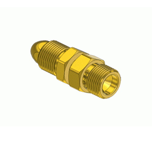 Superior BA-540, Gas Cylinder Fitting Adaptor to CGA-540 (Oxygen), H.P. Cylinder Connector