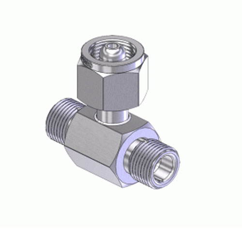 Superior C-2346SS, Stainless Steel CGA Manifold Coupler Tee