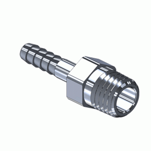 Superior MA-101, Pipe Thread Barbed Hose Fitting