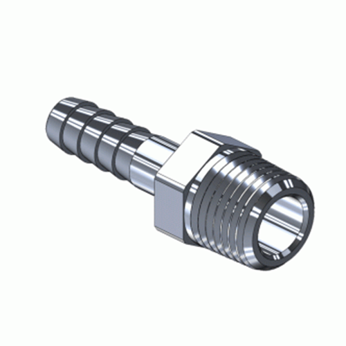 Superior MA-113, Pipe Thread Barbed Hose Fitting