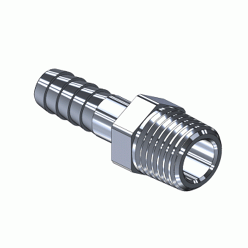 Superior MA-114, Pipe Thread Barbed Hose Fitting