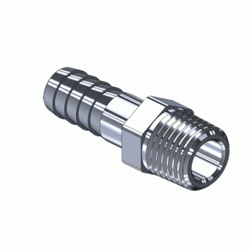 Superior MA-115, Pipe Thread Barbed Hose Fitting