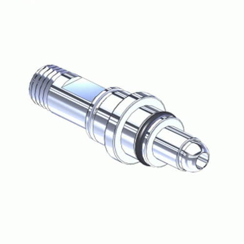 Superior MNP-329W, DISS-1080-A Nipple w/ O-Ring & Wrench Flat for CO2, CO2/O22 Mixture