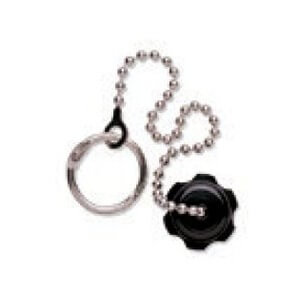 Western  Black Cap w/Chain and Ring, M24-48H Big