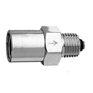 Bay Corporation Flows from 1/4″ NPT Female to 1/4″ NPT Male, AB-44CV