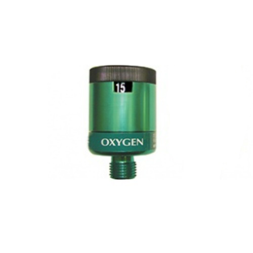 Amico FMO-25U-DH-D, Dial Flowmeter – Oxygen, 0-25 LPM, USA, DISS Handtight