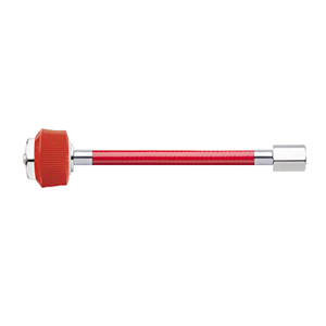 Hose Assembly; Instrument Air; Non Conductive (1/4″); Red; DISS Female, Hand-tight Nut; 1/4 NPT Female Pipe Thread